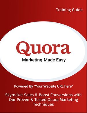 Quora Marketing - Training Guide