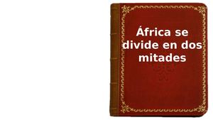 Africa Se Divide En Dos