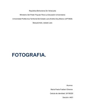 Pregunta Y Respuestas De La Fotografia
