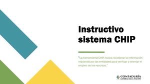 Instructivo Sistema Chip