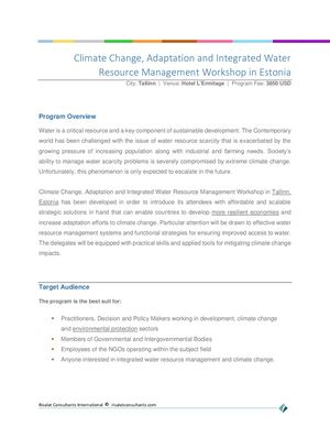 Calaméo - Climate Change, Adaptation and Integrated Water Resource ...