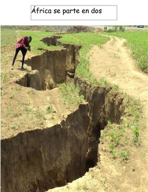 africa se divide en dos