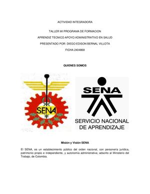 Mi Programa De Formacion