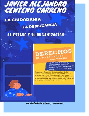 Revista Y Caratula Ciudadania Quimestral