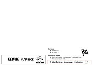 Toolbox Debate Flap Book Pdf