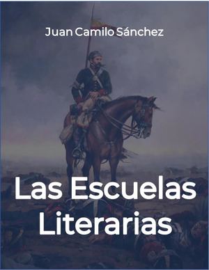 Las Escuelas Literarias
