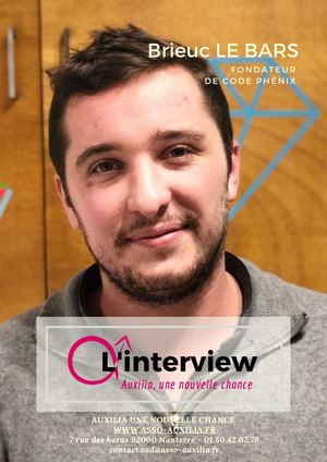 Interview de Brieuc Le Bars - fondateur de Code Phénix