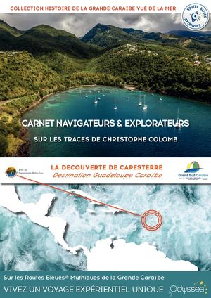 Christophe Colomb tiré à part Capesterre -- Carnet des Navigateurs et explorateurs by Odyssea