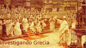 Conociendo La Antigua Grecia