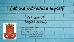 Let Me Introduce Myself 6th 02