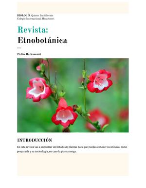 Revista Etnobotánica