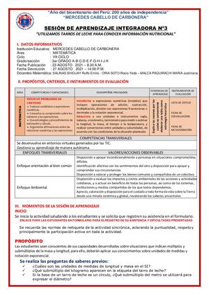 Sesión 3) Utilizamos Tarro De Leche 1