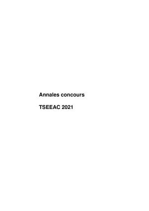 Annales Tseeac 2021