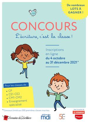 Livret pédagogique : L'écriture, c'est la classe !