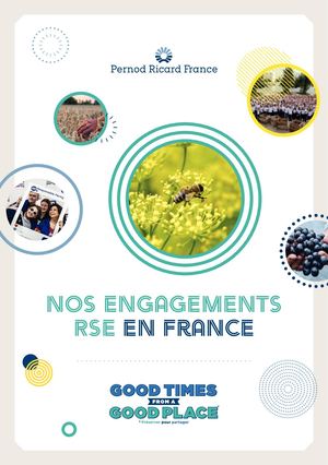Les engagements RSE de Pernod Ricard