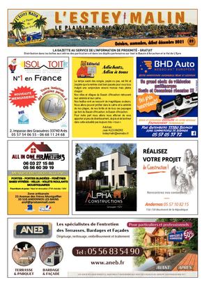 L'Estey Malin N°89 (Nord et Sud) - oct, nov, dec 2021