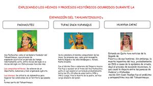 Explicando Los Hechos Y Procesos Históricos Ocurridos Durante