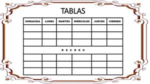 Tablas Herramientas