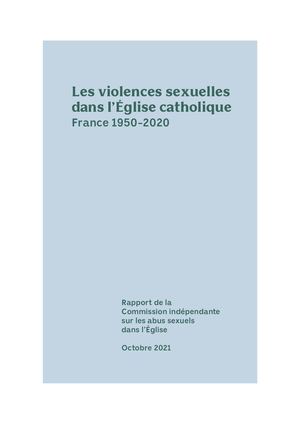 Ciase Rapport General Octobre 2021