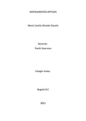 Instrumentos Opticos