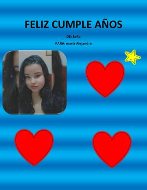 Feliz CumpleAños Prima