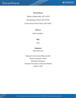 Cartilla De Etica Profesional