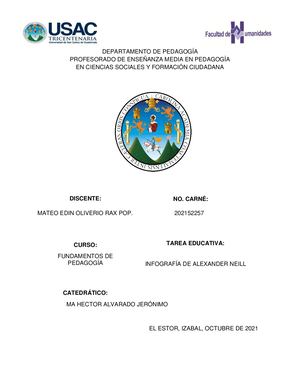 Infografía Alex Neill