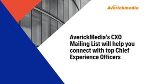 AverickMedia's CXO Email List