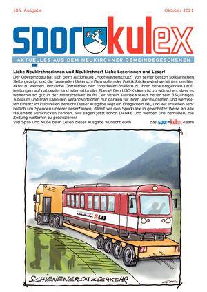Sporkulex Ausgabe185 Oktober 2021