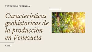 Venezuela Potencia. Presentación