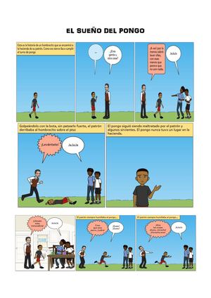 Historietas Sobre Las Obras De José María Arguedas