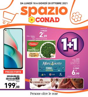 Volantino Conad Spazio Toscana Nord Ovest 18 Ottobre 28 Ottobre