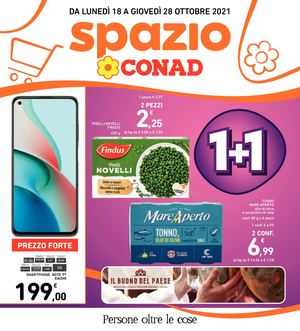 Volantino Conad Spazio Liguria Nord Ovest 18 Ottobre 28 Ottobre
