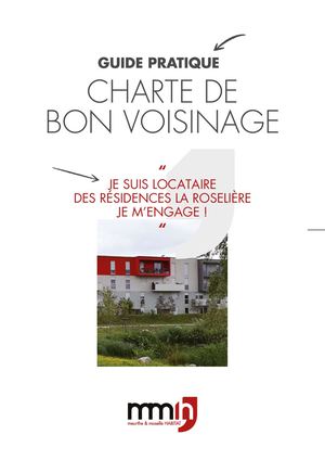 MMH : exemple d'un modèle de charte de bon voisinage