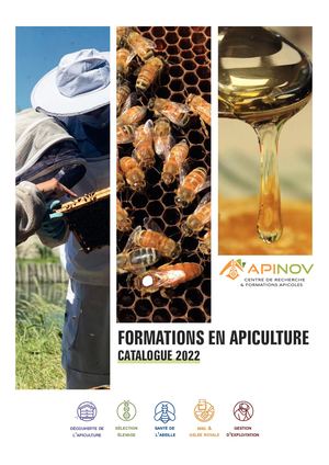 Catalogue des formations apicoles 2022 - Apinov