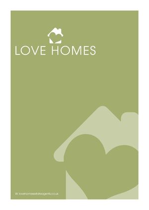 Love Homes Brochure