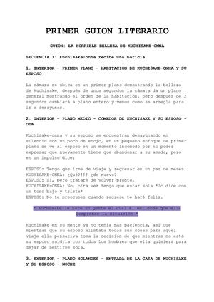 Guiones Literarios Korean Cosmetic