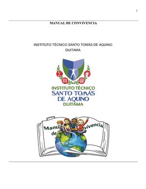 Manual De Convivencia