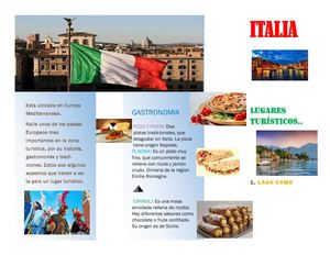 Folleto Italia
