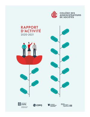 Rapport d'activité 2020-2021 du Collège des administrateurs de sociétés