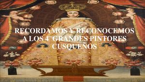 Recordamos Y Reconocemos A Los 4 Grandes Pintores Cusqueños