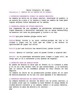 Guion Literario