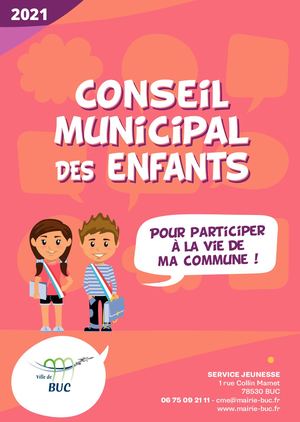 Livret Conseil Municipal des Enfants - 2021