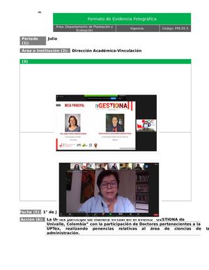 FPE 05 5 Formato De Evidencias Fotográficas Sector Productivo