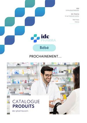 Page Bébé - IDC PHARMA