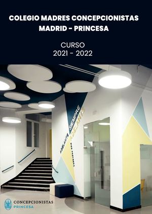COLEGIO MADRES CONCEPCIONISTAS MADRID - PRINCESA