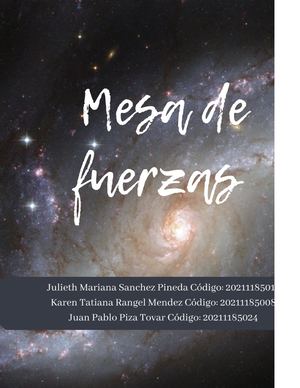 Laboratorio Mesa De Fuerzas