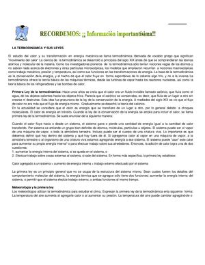 Taller Semanadereceso Primera Ley De La Termodinamica (1) Earle