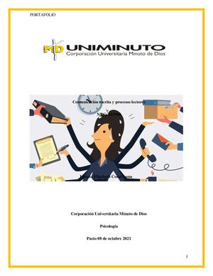 Comunicación Escrita Y Procesos Lectores