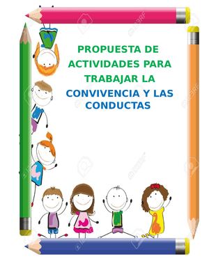 Libro De Actividades De Conductas Disruptivas
